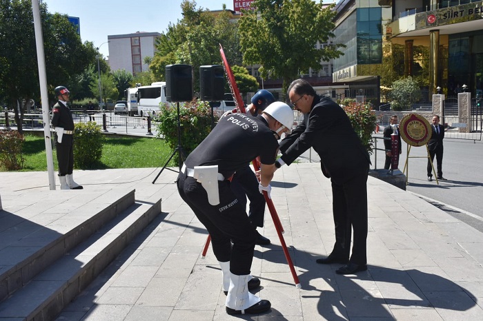Siirt’te 19 Eylül Gaziler Günü Törenlerle Kutlandı